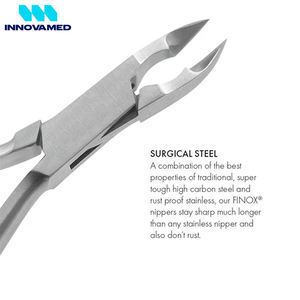 Podólogo de la mejor calidad, cortador recomendado para el cuidado de las uñas de los pies, pinzas de esquina de doble acción para un uso conveniente en los dedos - Product Image 6