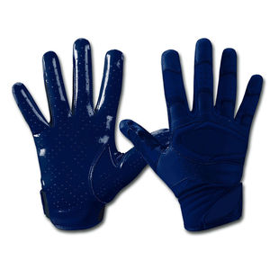 El mejor Material Silicon Pro Rugby Guantes de fútbol americano Tallas antideslizantes para adultos con logotipo impreso Guantes deportivos - Product Image 2