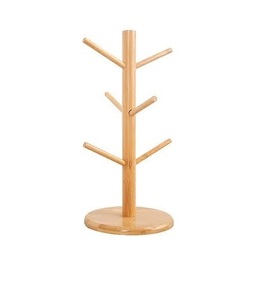 Latest Wood Tea Cup Holder <b>Tree</b> Natural Acacia Stand 6 Arms Stand or Cup Holder <b>Tree</b> Wood Coffee <b>Mug</b> Holder <b>Tree</b> - Product Image 5