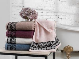 Cotton Organic Cotton Blended Jacquard <b>Towel</b> Soft Quick Dry Woven <b>Bath</b> Sheets & <b>Towel</b> <b>Set</b> Solid Color Rectangle for Home Travel - Product Image 2
