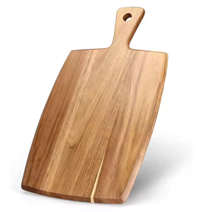 Planche à découper élégante en bois Outil utile pour hôtel de cuisine pour hacher les fruits et légumes. 2025 fonctionne comme une planche à fromage en résine - Product Image 3