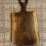 Tabla de cortar de madera ACACAI genuina natural tabla de cortar con mango sólido personalizado en forma de rectángulo cortar pan - Product Image 2