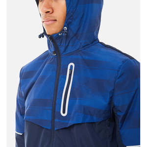 Chaqueta universitaria con mangas de cuero de contraste y chaqueta bomber de béisbol de cuerpo de mezcla de lana ropa de calle casual - Product Image 5