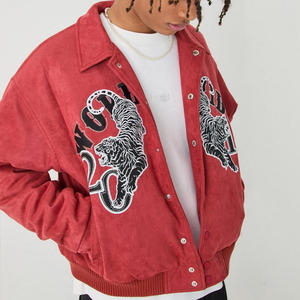 เสื้อแจ็คเก็ตวาร์ซิตี้ผู้ชายแบบลำลองสั่งทำพิเศษ คอตั้ง คุณภาพพรีเมียม  มีจำหน่ายหลายสี - Product Image 5