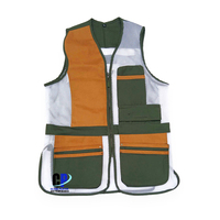 Gilet de tir professionnel personnalisé en coton et maille pour homme 2024, poches de qualité supérieure, respirant, pour la chasse en plein air et le tir sur cible.