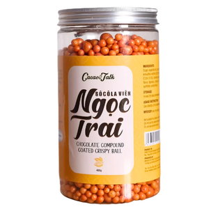 Chocolate Sólido para Repostería al por Mayor, OEM/ODM, HALAL, Bolas de Chocolate Crujientes Doradas, Decoración de Pasteles con Cacao, Empaque Personalizado - Product Image 1