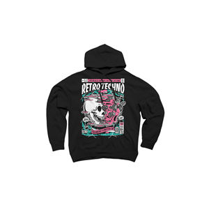 Pull à capuche en molleton pour hommes, Design de bonne qualité, slim, poche kangourou, grande taille, décontracté - Product Image 3