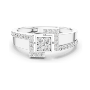 Bague pour femme en diamant de laboratoire, clarté VVS-VS, 0,33 CT, or 18 carats, 14 carats, 10 carats et argent 925, or rose, or jaune, or blanc et moissanite - Product Image 2