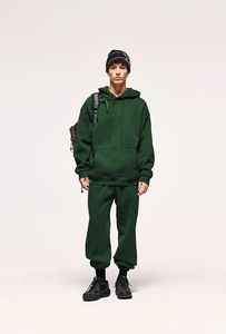 Ensemble de jogging deux pièces décontracté pour homme tendance et personnalisé, en molleton de coton confortable, séchage rapide, survêtement de haute qualité - Product Image 5