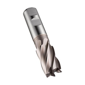 Milling <b>Cutter</b> End Mill C246 DIN 844 K D.25mm Cutting <b>Edge</b> 45mm HSS-E-PM TiCN 30 Degree Z.5 - Product Image 1