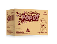 Bonbons Popit au chocolat au lait préférés, multicolores, en forme de boule, amusants, durée de conservation de 12 mois, sachet de 47,7 g, pour enfants et famille