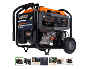 เครื่องกำเนิดไฟฟ้า GP9500E TF 8063 9500W/12500W แบบสามเชื้อเพลิง แก๊ส โพรเพน แก๊สธรรมชาติ 50 แอมป์ พร้อมจำหน่ายแล้ว - Product Image 1