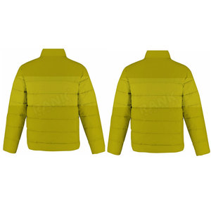 Wholesale Customized Design Printing <b>Men</b> Puffer <b>Jacket</b> with Stand Collar and Front Logo Winter Streetwear - Product Image 5