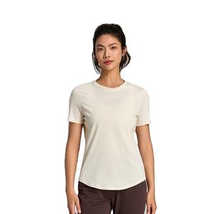 Camisetas Deportivas de Secado Rápido para Mujer, Camisetas de Alta Calidad de Spandex/Algodón para Ejercicio - Product Image 1
