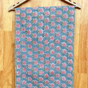 Wooden Block Technic Made Hand Block Print Fabric Cotton Natural Quilting Fabric Dressmacking Fabric - Product Image 1