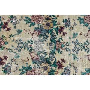 Alfombra de lana turca Vintage 290cm x 540cm Beige verde Patchwork área grande rectángulo 10mm estilo bohemio respaldo de látex para habitación cabecera - Product Image 5