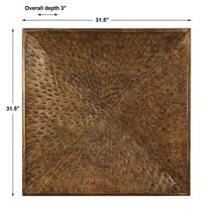 Escultura de Arte de pared de Metal hecha a mano moderna, pieza abstracta de diseñador elegante para decoración de interiores del hogar - Product Image 4