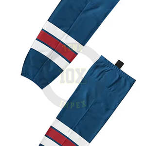 Chaussettes de hockey sur glace professionnelles avec impression par sublimation et chaussettes de hockey sur glace de marque d'équipe - Product Image 6