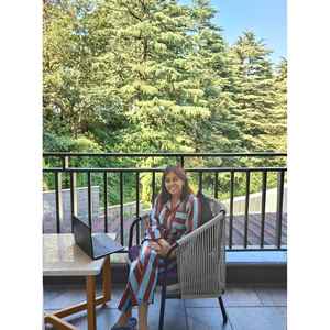 Conjunto de Pijama Cómodo y Acogedor Earthly Evenings, Transpirable, de Modal con Spandex, Cintura Elástica, Diseño de Dibujos Animados, para Usar en Casa en las Noches de Invierno - Product Image 4