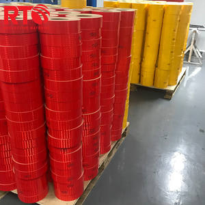 Materiale riflettente di qualità commerciale 5cm x 25m a nido d'ape nastro riflettente in PVC autoadesivo per camion - Product Image 3