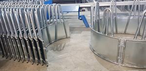 Vente en gros de panneaux galvanisés pour mangeoires de bétail Équipement d'élevage à usage intensif pour chevaux, moutons et vaches - Product Image 2