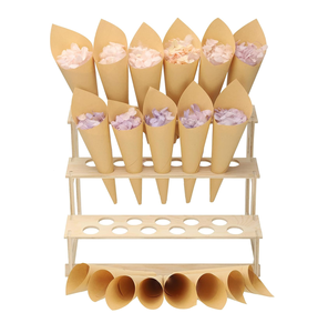 Soporte de soporte de helado de madera más vendido 2 piezas soporte de exhibición de helado de último diseño nuevo diseño de aspecto superior - Product Image 3