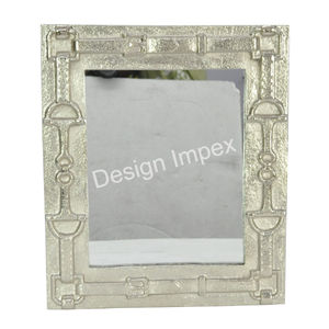 Espejo enmarcado con broca de caballo rectangular con acabado antiguo Espejo ecuestre de lujo moderno más vendido a precios asequibles - Product Image 4