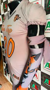 Maillot de Football Américain Personnalisable Respirant Tackle Sergé Broderie Short Plus Size Support pour Fans Parents Direct Factory - Product Image 2