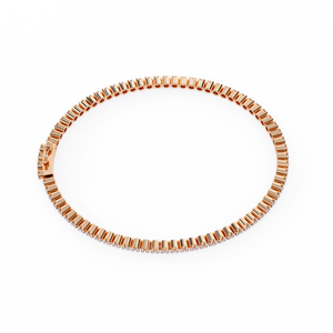 Bracelet en or 18 carats avec diamants de laboratoire - Élégant et éblouissant - Product Image 4