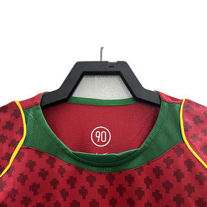 เสื้อฟุตบอลคลาสสิคสไตล์วินเทจของโปรตุเกส ปี 1966-2022 คุณภาพเยี่ยมจากไทย รุ่นฮอตท็อปิก  รุ่นเรโทรของโรนัลโด้ - Product Image 3