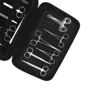 Kit de instrumentos quirúrgicos veterinarios de acero inoxidable de alta calidad OEM Juego de equipos de cirugía animal más vendidos - Product Image 4