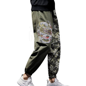 Precio barato Ropa informal Transpirable Nuevo estilo Algodón Logotipo personalizado Hombres Pantalones bordados Nuevo diseño Pantalones de hombre - Product Image 4