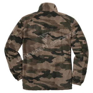 Veste de chasse pour homme en hiver, 100% polyester, respirante, décontractée, en polaire, logo personnalisé, service OEM - Product Image 3