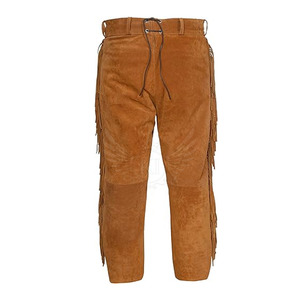 Wholesale Cheap Price Leather <b>Pants</b> Water Proof Breathable Suede Suede Leather <b>Pant</b> for Adults - Product Image 2