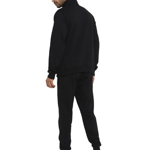 Top llegada manga larga cremallera hombres deportes chándales verano desgaste Jogging estilo hombres deportes chándales - Product Image 4