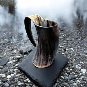 Buffle bière corne à boire tasse ange Animal écologique fait à la main de haute qualité prix de gros vente chaude fabricant - Product Image 2