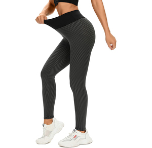 Vente en gros de leggings de fitness légers à taille haute pour femmes leggings de yoga leggings élastiques personnalisés pour femmes dames filles décontracté - Product Image 4