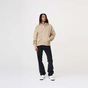 Unisex Oversized Heavyweight Full-Zip Hoodie - Cozy, Soft, and Ideal for Casual Outfits, Outdoor Activities, and Lounging - Product Image 3