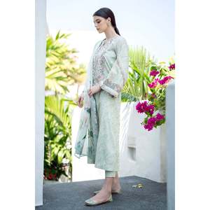 Ensemble de costume pour femme en tissu imprimé brodé SF-550 - Product Image 3