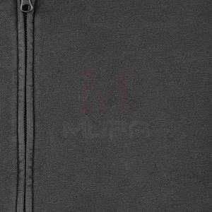 Sweat à capuche zippé 100% coton pour l'hiver Motif solide avec col à capuche et conception de poche Teint uni - Product Image 4