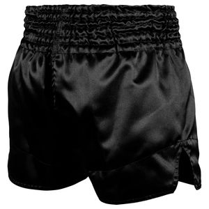 Venta al por mayor Terzo Deportes por encargo MMA Pantalones cortos de boxeo de alta calidad cintura elástica sólido Muay Thai Pantalones cortos de lona High Street - Product Image 5