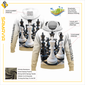 SAMAVIA Fashion Sublimation <b>Hoodie</b> Custom Logo Printing Hooded Sweatshirt for Gym & Outdoor Wear - Product Image 2