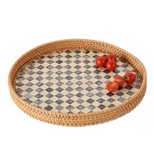 Bandeja de mimbre de la mejor calidad, vendedor superior de Alibaba, bandeja organizadora de hogar y cocina al por mayor hecha en India - Product Image 4