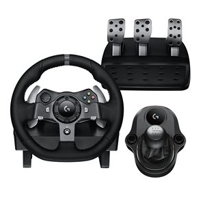 Volante de Carreras G920 de la MEJOR CALIDAD y Pedales con Force Feedback + Palanca de Cambios L0GITECHH G Driving Force - Product Image 4