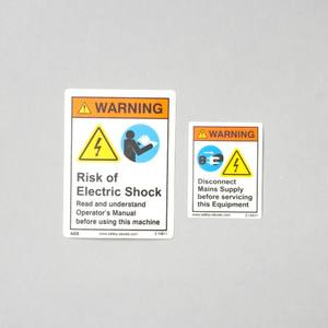 Etiqueta Adhesiva de Seguridad E15A11, Advertencia de Desconexión de la Red Eléctrica, Mantenimiento de Máquinas, Control de Energía, Impermeable - Product Image 2