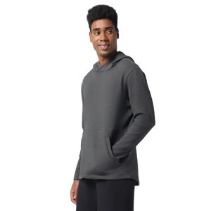 Sweat à capuche en coton pur de qualité supérieure pour homme, motif uni, broderie, teinture unie, thermique, séchage rapide, polaire, sweat à capuche pour homme - Product Image 1
