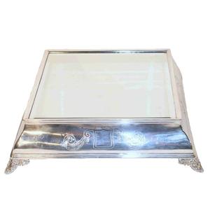 Vintage design Stainless Steel Silver Plated Finishing <b>Cake</b> <b>Server</b> Stand Wedding Parties Hotel Tableware Decoration Accessories - Product Image 4