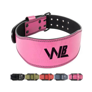 Equipo de fitness transpirable para uso unisex cinturón de levantamiento de pesas al por mayor OEM logotipo personalizado cinturón de levantamiento de pesas - Product Image 2
