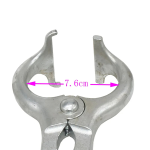 Equipo veterinario reutilizable, alicates de castración sin sangre Ram de acero inoxidable para animales machos, alicates de castración de ganado - Product Image 6