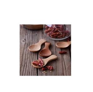 Mini cuillère en bois pour thé poudre de café utiliser cuillère en bois d'acacia dernière conception mini cuillères en bois écologiques - Product Image 2